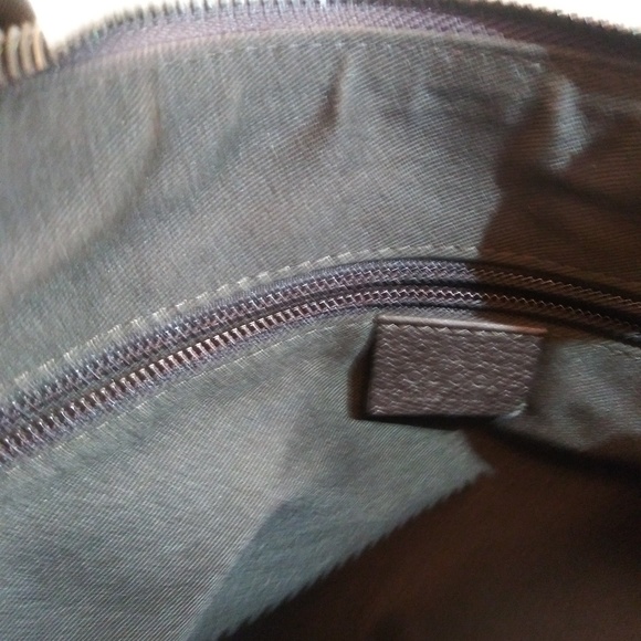 Gucci Horsebit Canvas and Leather Shoulder Bag New - Picture 4 of 8